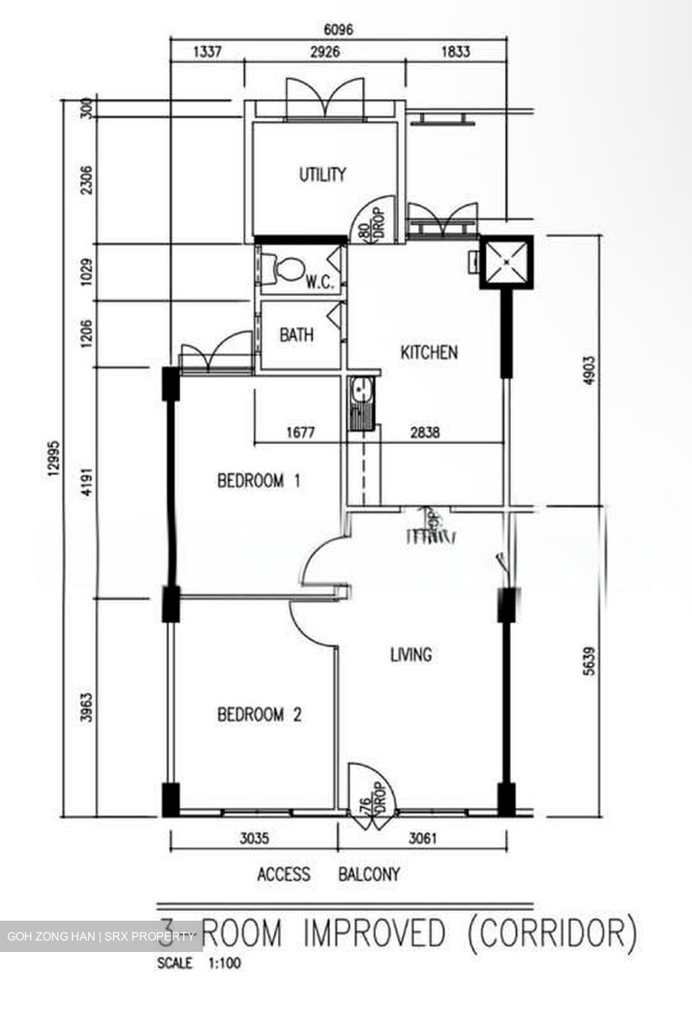 Blk 129 Bukit Merah View (Bukit Merah), HDB 3 Rooms #625113271
